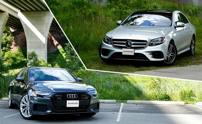 Audi A6 Vs Mercedes-Benz E 450 Sedanas